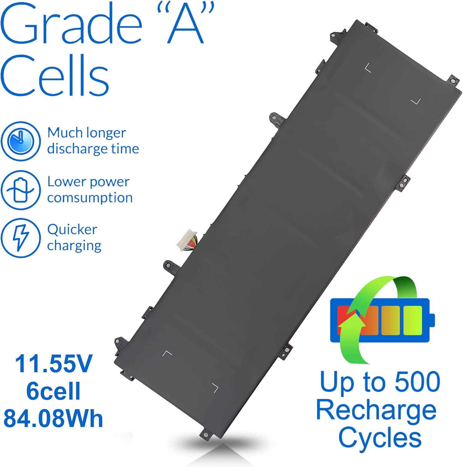 Genuine SU06XL Laptop Battery for HP Spectre x360 Convertible 15-df0xxx 15-df1xxx Series