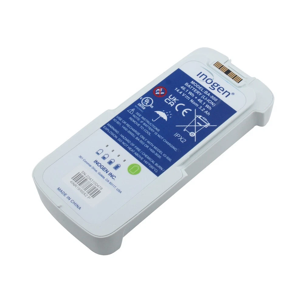 Genuine Inogen BA-500 8-Cell Battery for Inogen One G5 & OxyGo G5 | Factory Sealed Package
