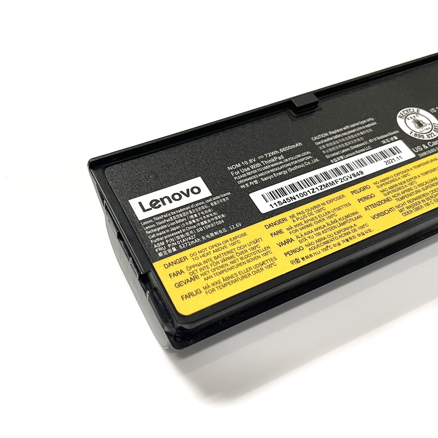 Genuine 01AV427 01AV423 61++ Battery Compatible for Lenovo Thinkpad T470 T480 P51S T570 T580 A485 A475 Series 01AV425 01AV422 01AV492