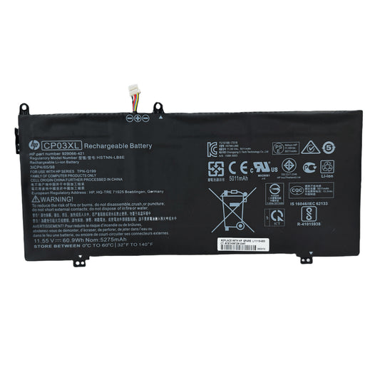 Genuine CP03XL 60.9Wh Battery for HP Spectre 13 X360 13-ae000 Series
