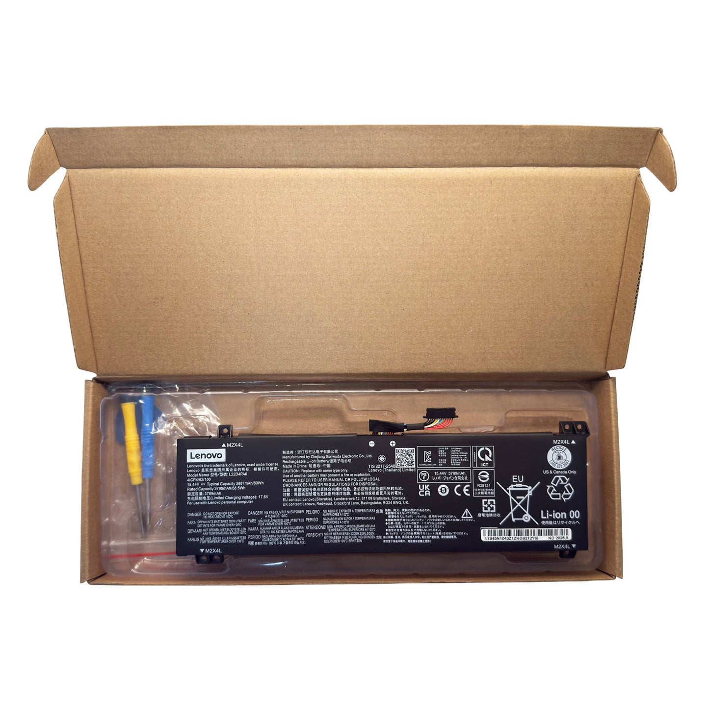 New Original L22X4PA0 L22M4PA0 L22D4PA0 Battery for Lenovo LOQ 15IRH8 / 15APH8