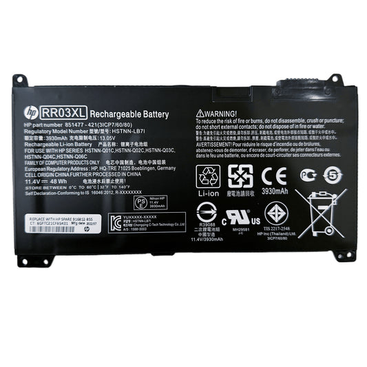 Genuine RR03XL Laptop Battery for HP ProBook 440 G5 450 G5 470 G5 Series