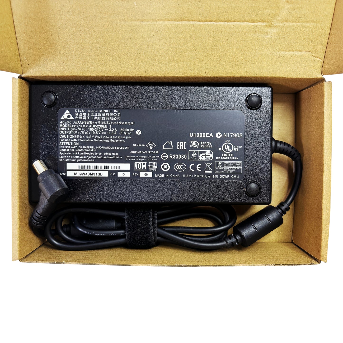 230W Adapter for ASUS ROG Gaming Laptops | Max Performance Power!