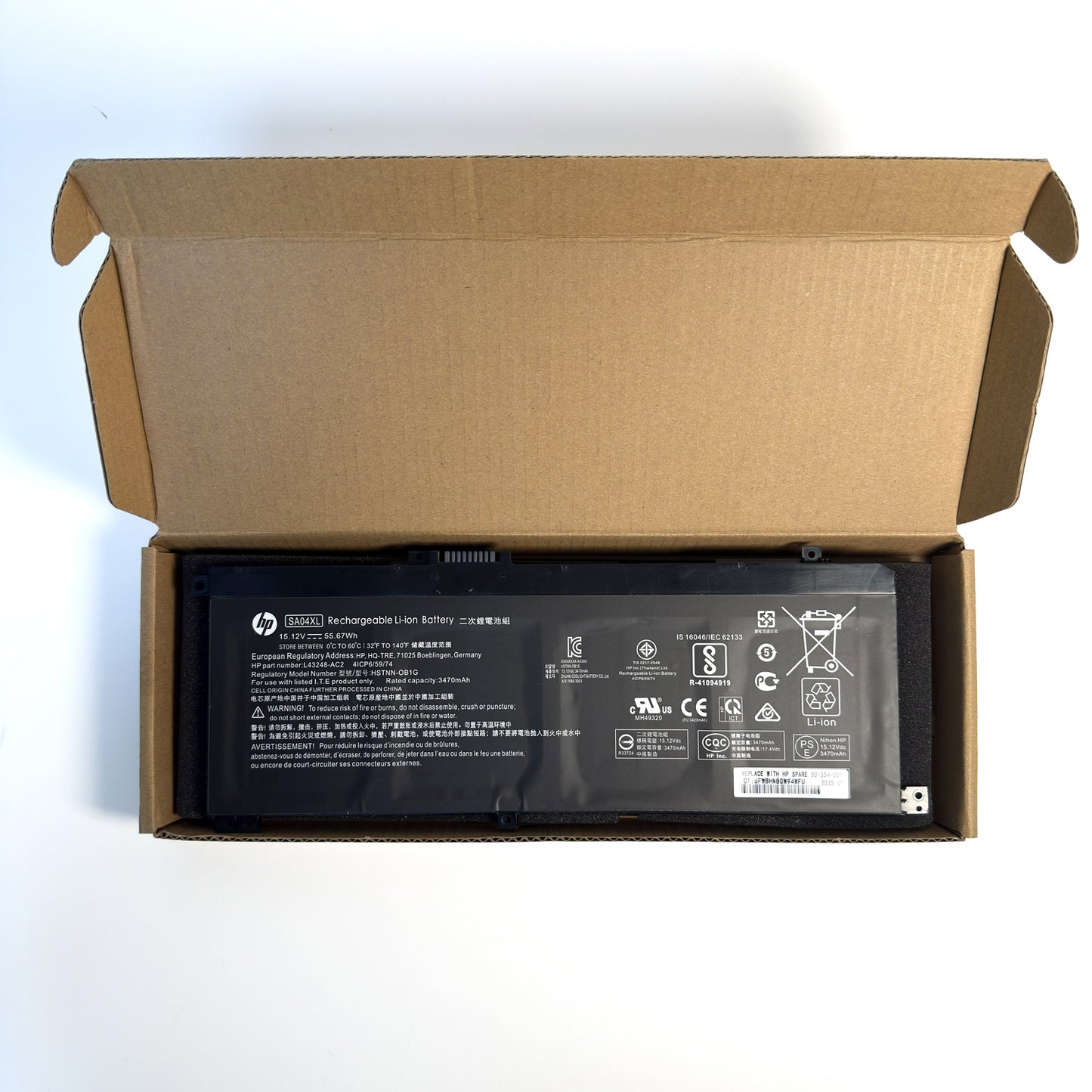 Genuine SA04XL Laptop Battery for HP Envy X360 15-DR Series (15-DR0010TX)