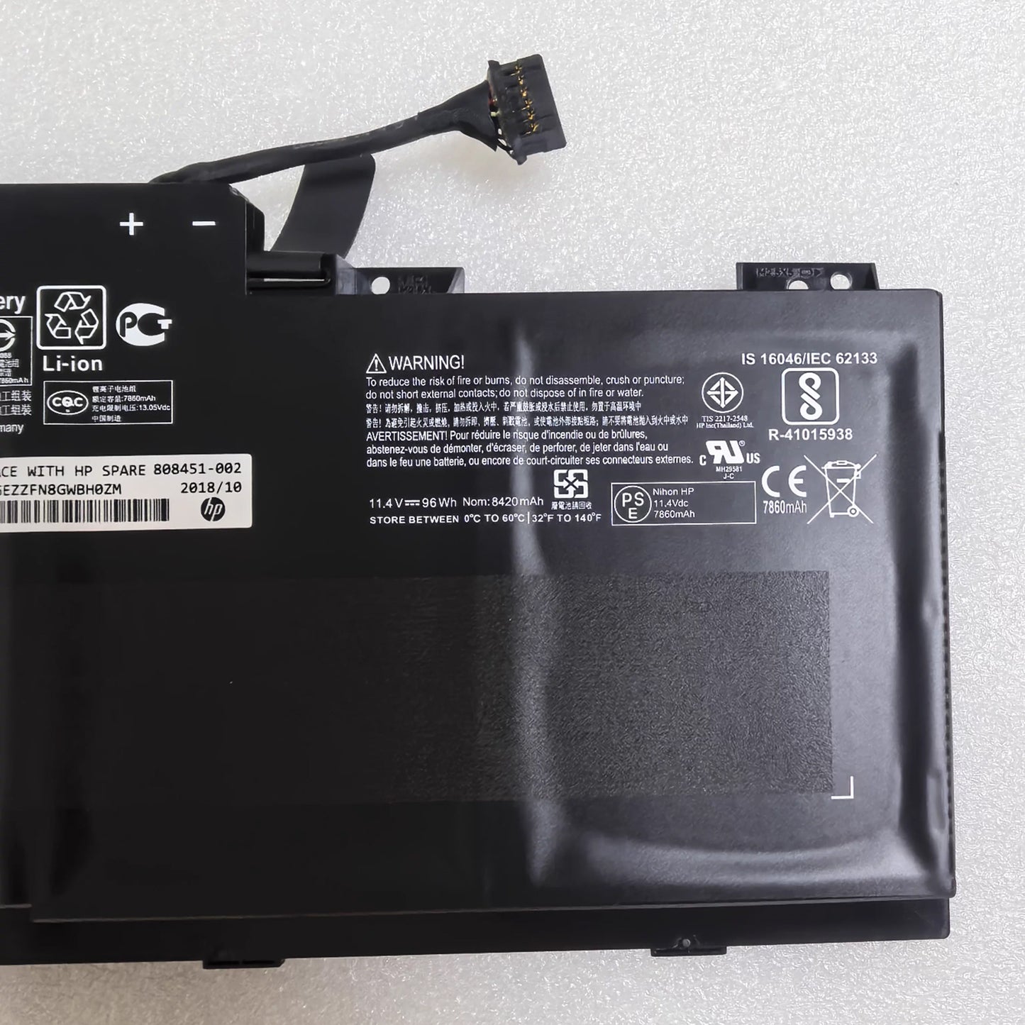 Genuine 96Wh AI06XL Battery Replacement for HP 808451-001 808451-002 808397-421 HSTNN-C86C Laptop