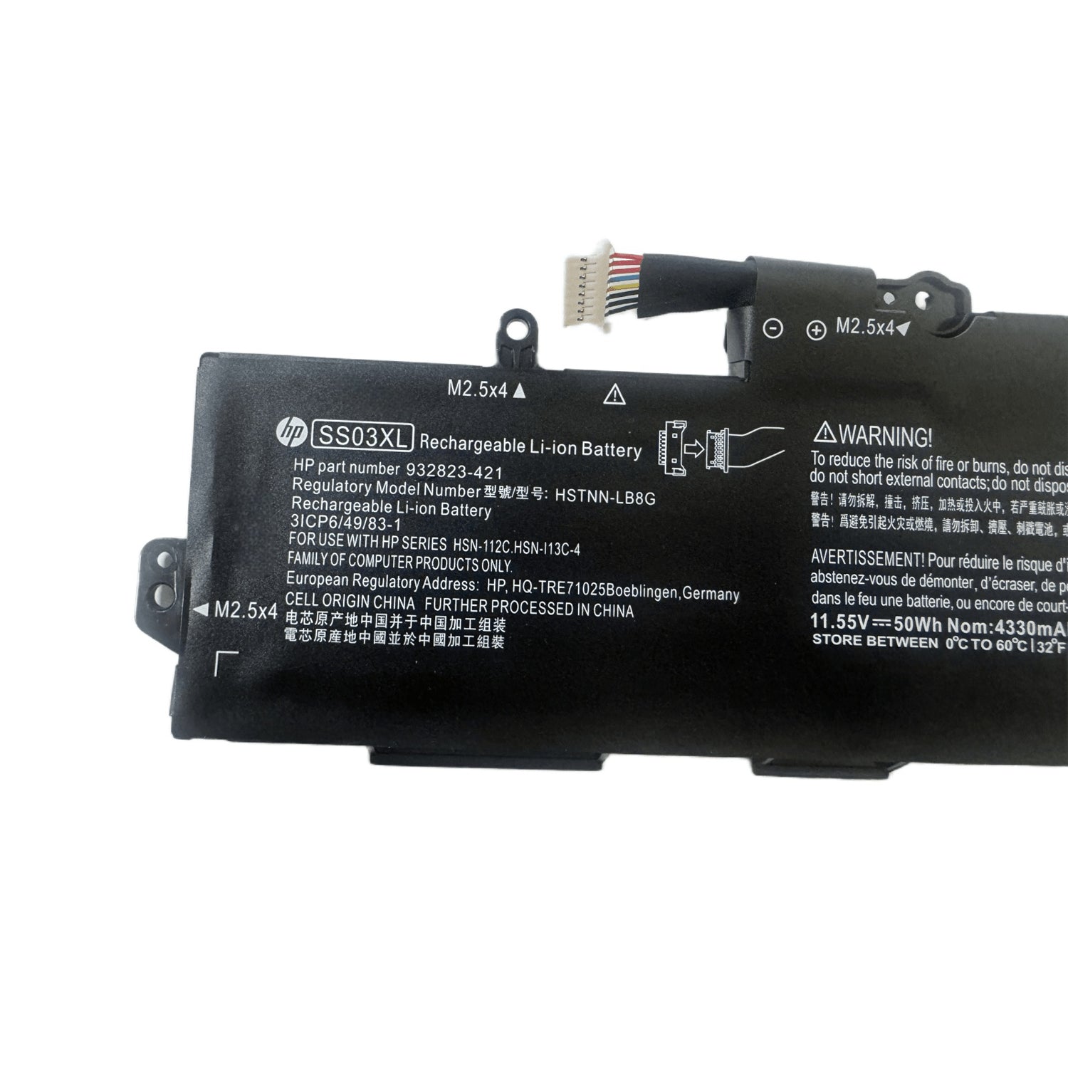 Genuine SS03XL Battery for HP EliteBook 840 G5 G6, ZBook 14U G5 G6 & 700 Series