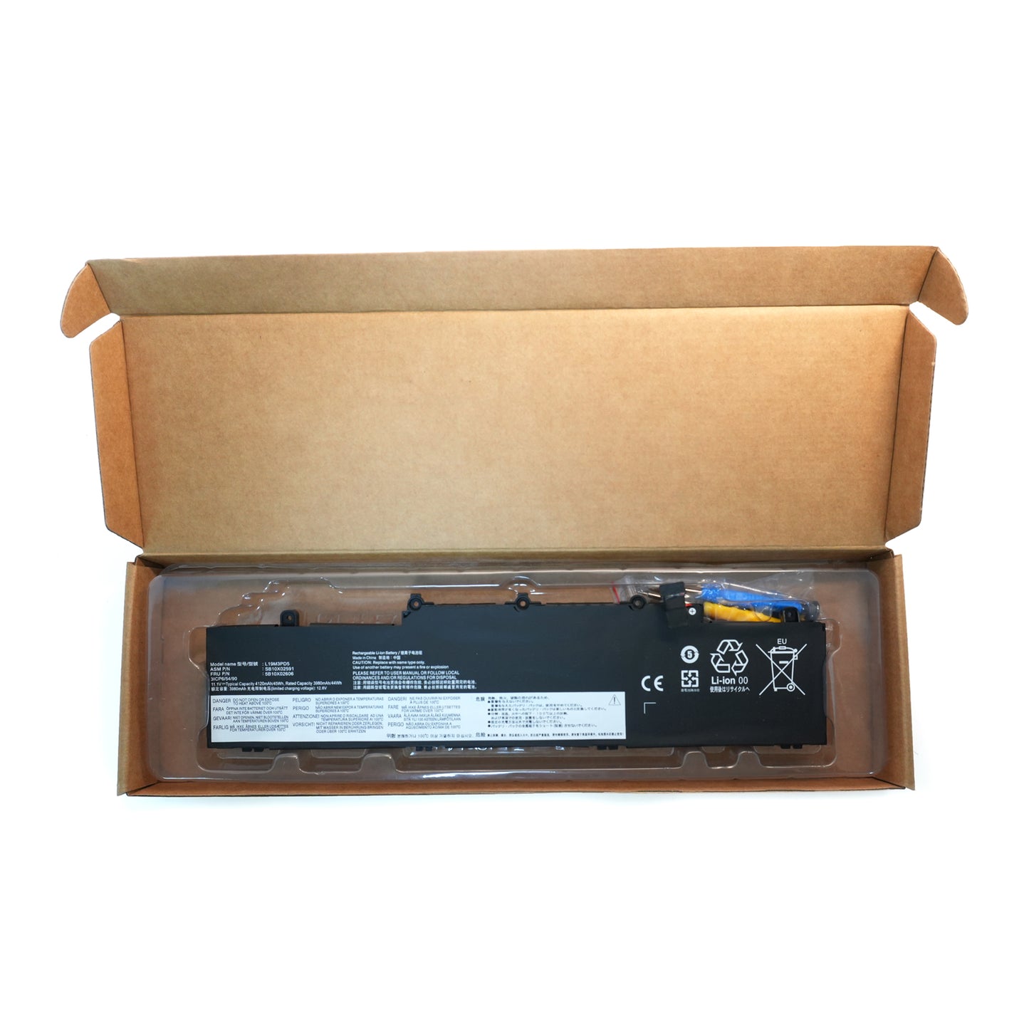 L19M3PD5 Laptop Battery Compatible with Lenovo Thinkpad E14 Gen 2 20T6 20TA/ E14 Gen 3 20Y7 20YD 20YE/ E15 Gen 2 20T8 20TD Series L19C3PD5 SB10X02597 5B10X02600 SB10X02591 L19D3PD5 L19L3PD5
