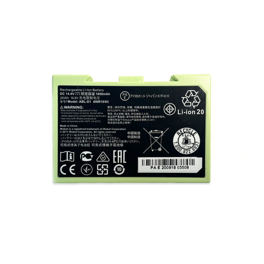 Genuine ABL-D1 Battery Replacement for iRobot Roomba i7 i7+ j7 j7+ j9 e5 e6 i4 i4+ i8 i8+ | High-Performance Lithium Ion Battery