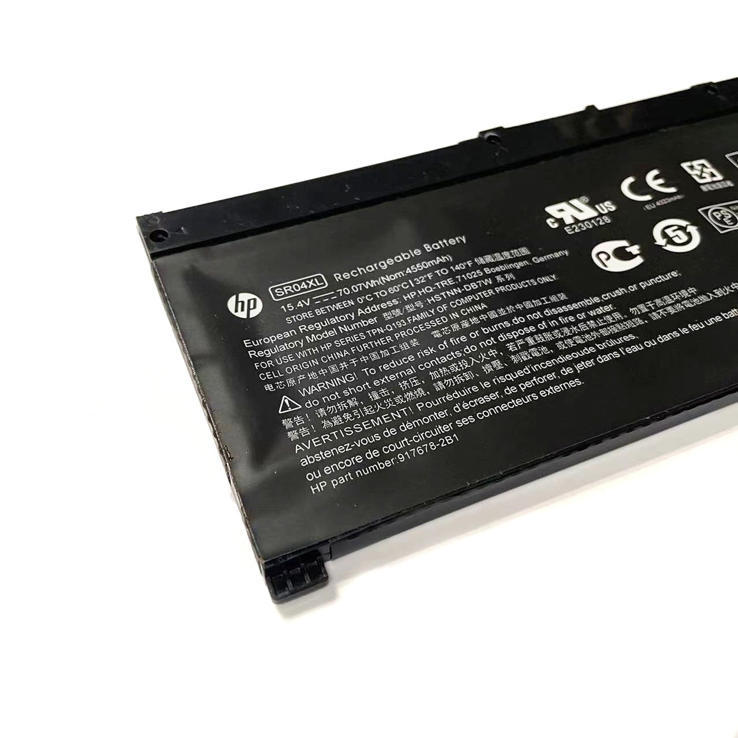 Genuine SR04XL Battery for HP Omen 15-ce0xx 15-dc0xxx & 17-cb0xxx Series | HP Pavilion 15-cb0xx