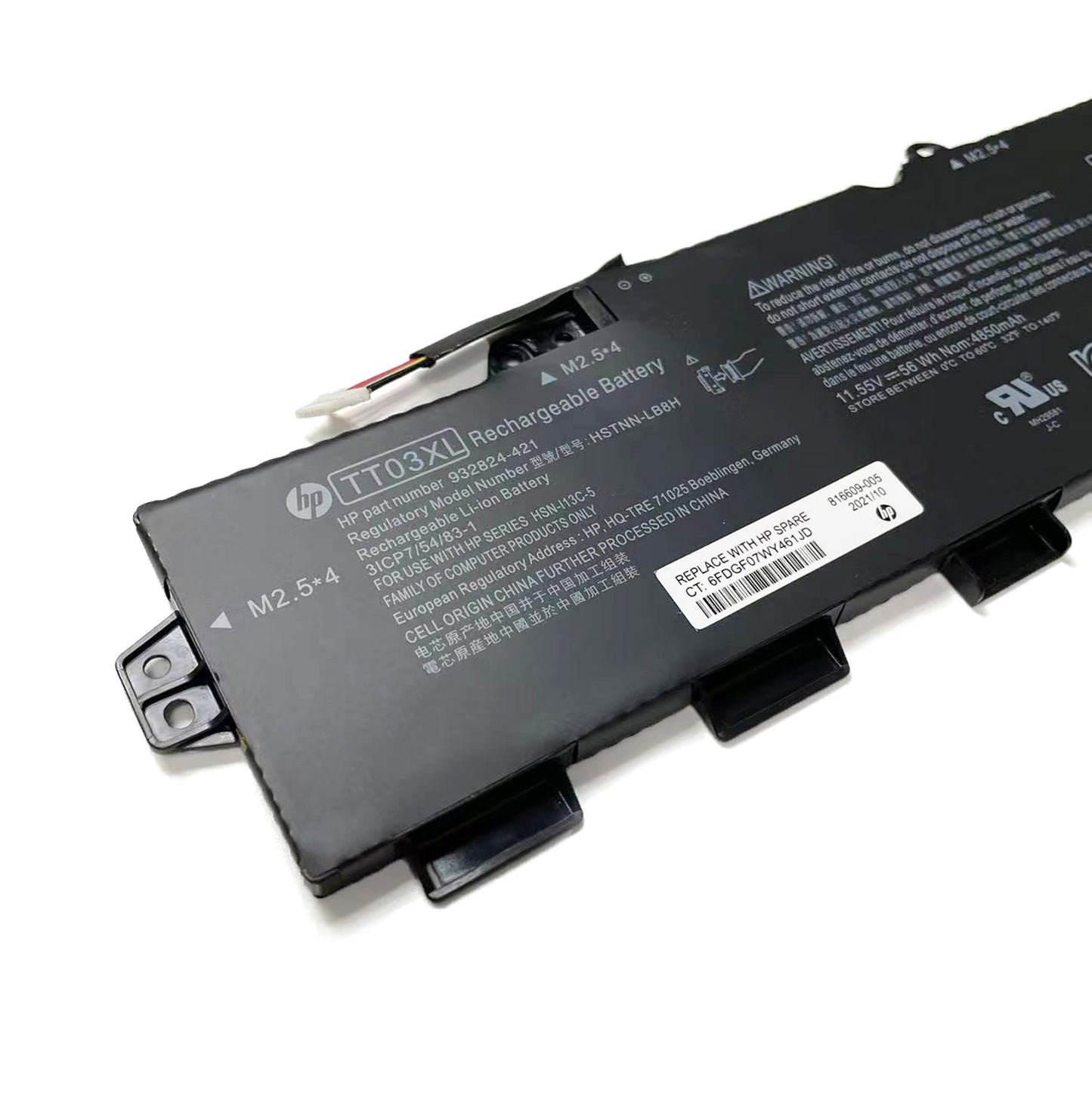 Genuine TT03 TT03XL 56Wh Laptop Battery for HP EliteBook 850 G5/G6 & ZBook 15U G5/G6
