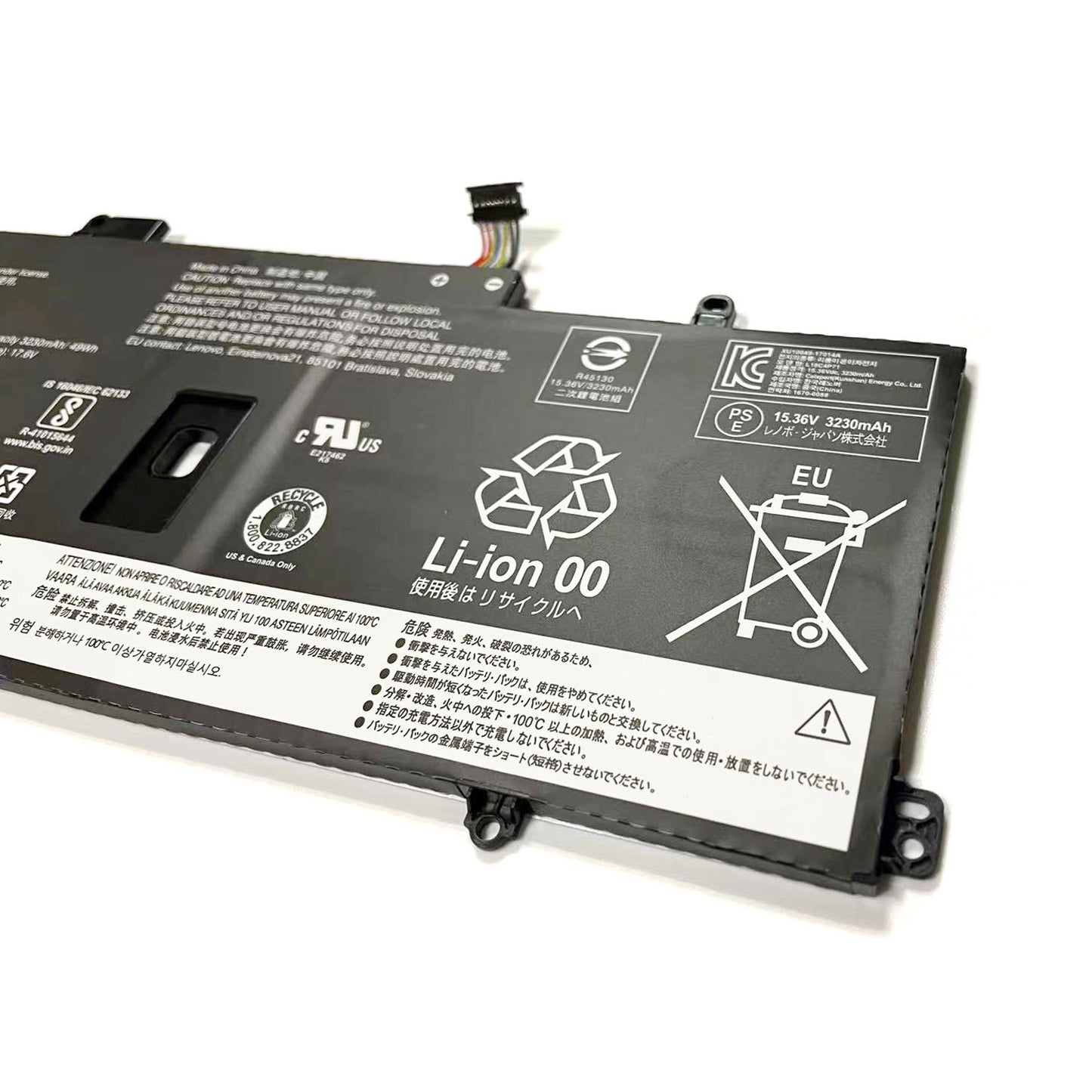 Genuine L18C4P71 02DL006 Laptop Battery Replacement for Lenovo ThinkPad X1 Yoga 4th Gen / X1 Carbon 7th 8th Gen SB10K97644 02DL004 L18L4P71 SB10K97642 02DL005 L18M4P72 SB10K97643 15.36V 51Wh 3325mAh