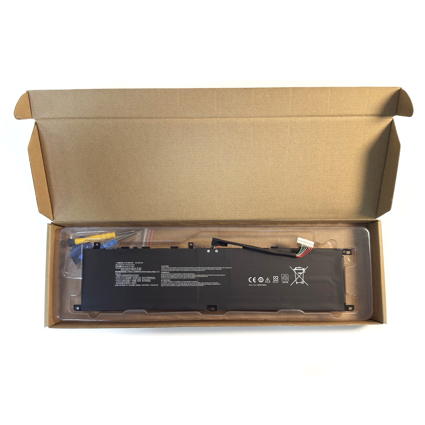 BTY-M57 64Wh 15.2V Laptop Battery Replacement for MSI GP66 GP76 Leopard & Vector GP Series