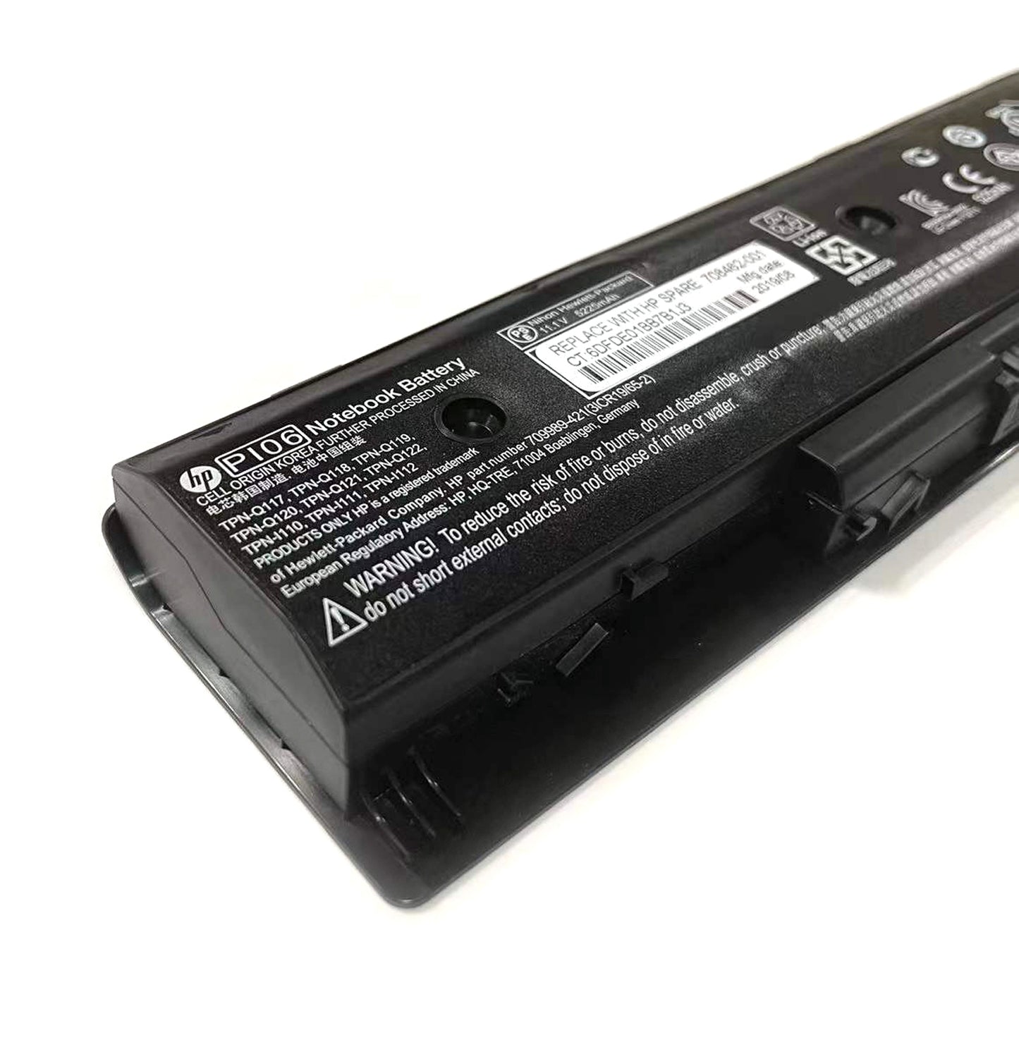 Genuine HP PI06XL HSTNN-LB4N Battery Replacement for Envy 15-J000 | Replaces 710416-001 709988-421