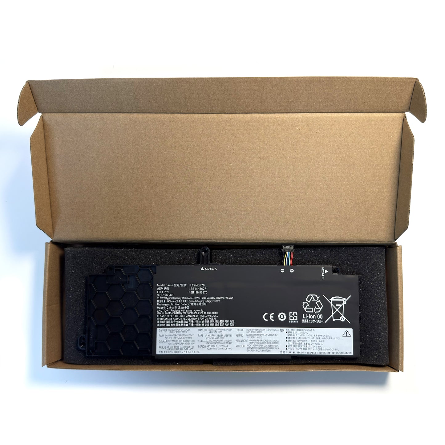 Genuine L22M3P76 L22B3P76 L22L3P76 Battery for Lenovo ThinkPad E14 Gen 5/6,E16 Gen 1/2