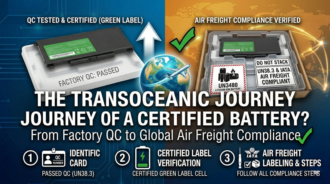 The Transoceanic Journey of a Certified Battery: From Factory QC to Global Air Freight Compliance