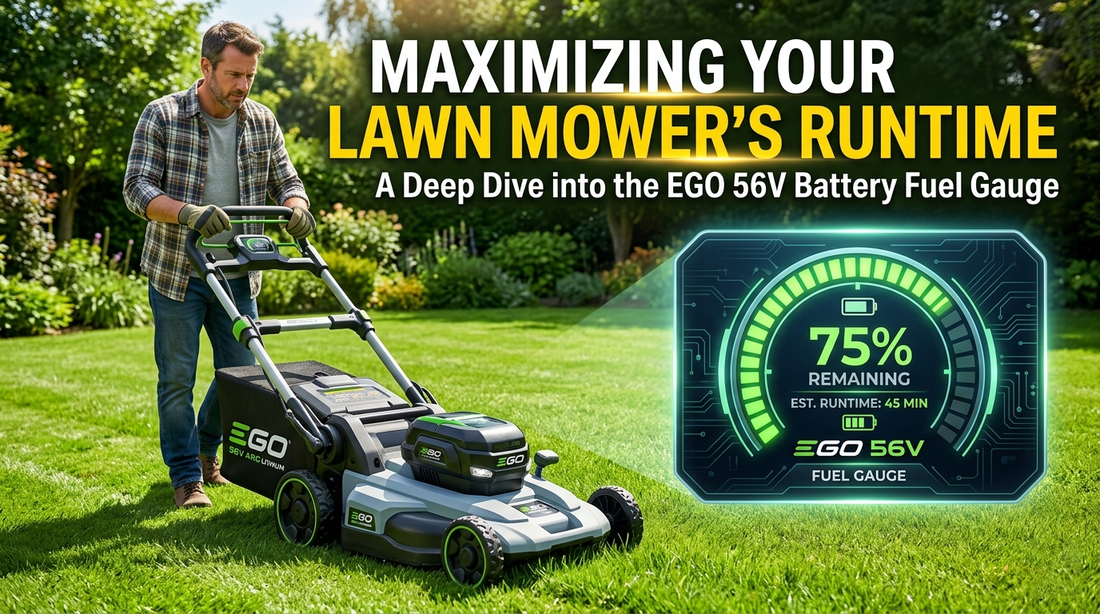 Maximizing Your Lawn Mower’s Runtime: A Deep Dive into the EGO 56V Battery Fuel Gauge