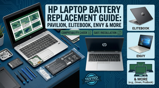 HP Laptop Battery Replacement Guide: Pavilion, EliteBook, Envy & More
