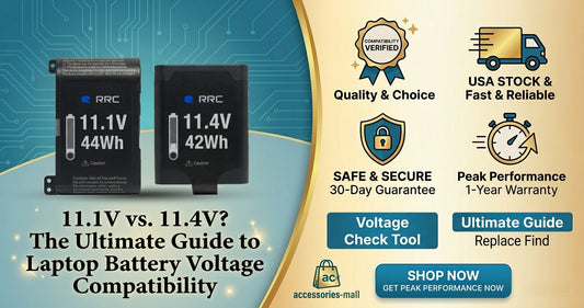 11.1V vs. 11.4V? The Ultimate Guide to Laptop Battery Voltage Compatibility