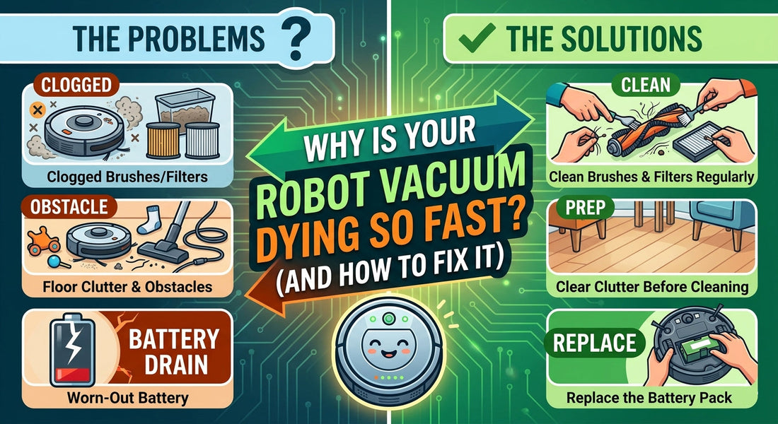Why Is Your Robot Vacuum Dying So Fast? (And How to Fix It)