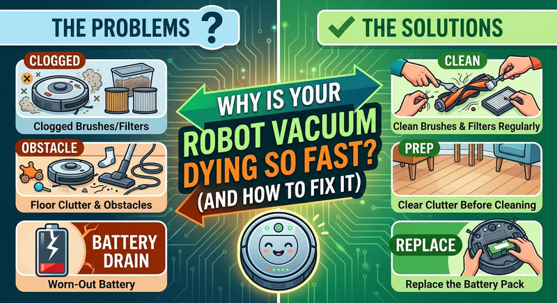 Why Is Your Robot Vacuum Dying So Fast? (And How to Fix It)