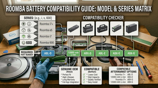 Roomba Battery Compatibility: Part Numbers by Model & Series