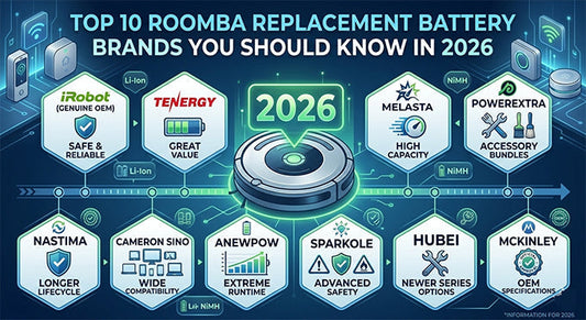 Top 10 Roomba Replacement Battery Brands You Should Know in 2026