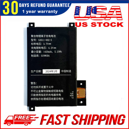 Original S2011-002-S replacement battery for Amazon Kindle Touch D01200. Reliable power, stable performance, and a perfect fit to bring your Kindle back to life.