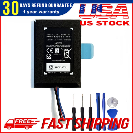 New BEE-003 High-Capacity Replacement Battery for Nintendo Switch 2 Series (3.78V 5220mAh 19.74Wh)
