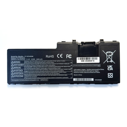 CF-VZSU0QW CF-20 FZ-A2 Battery Replacement for Panasonic ToughBook CF-20 FZ-A2 Mk1 Tablet PC CF-VEK20 CF-20A0205NG CF-20A0205TD FZ-A2A203CA3 CF-VZSU0QJS CF-VZSU0QK CF-VZSU0QR CF-VZSU0QQ 11.4V 30Wh