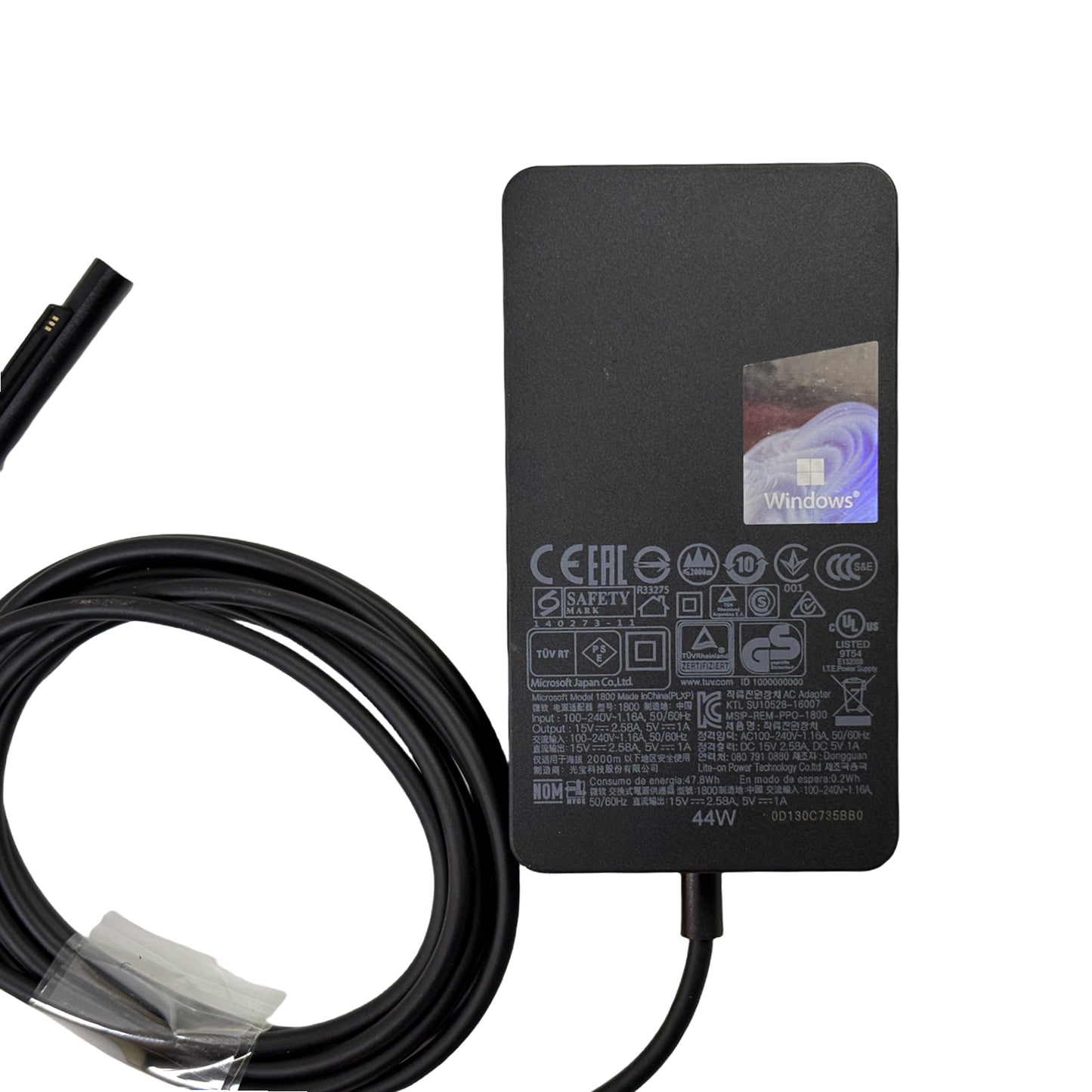 Microsoft Surface 44W Genuine Power Adapter Charger AC Model 1800