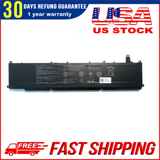 Genuine RC30-0370 Replacement Battery for Razer Blade 14 2021/2022 | Fits RZ09-0370 & RZ09-0427 | 61.6Wh 15.4V