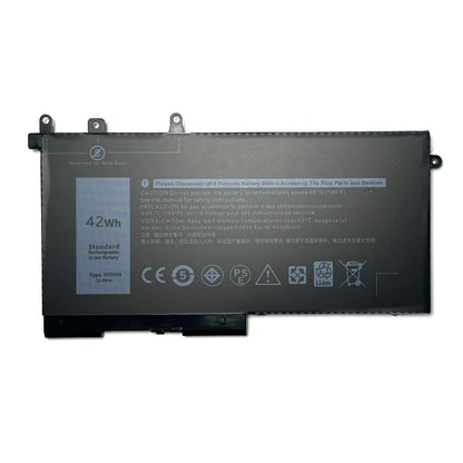 42Wh 3DDDG Laptop Battery for Dell Latitude 5280 5288 5290 5480 5488 5490 5491 5495 5580 5590 E5280 E5480 E5580 E5490 E5590 Precision 3520 3530 Series 3VC9Y 049XH 45N3J 080JT9 RRJDX 11.4V 3Cell