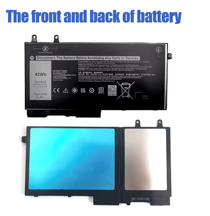 Genuine OEM 1V1XF Laptop Battery for Dell Latitude 5400 5410 5500 Precision 3540 3550 Inspiron 7590 7591 2-in-1 Series 01V1XF R8D7N 4GVMP