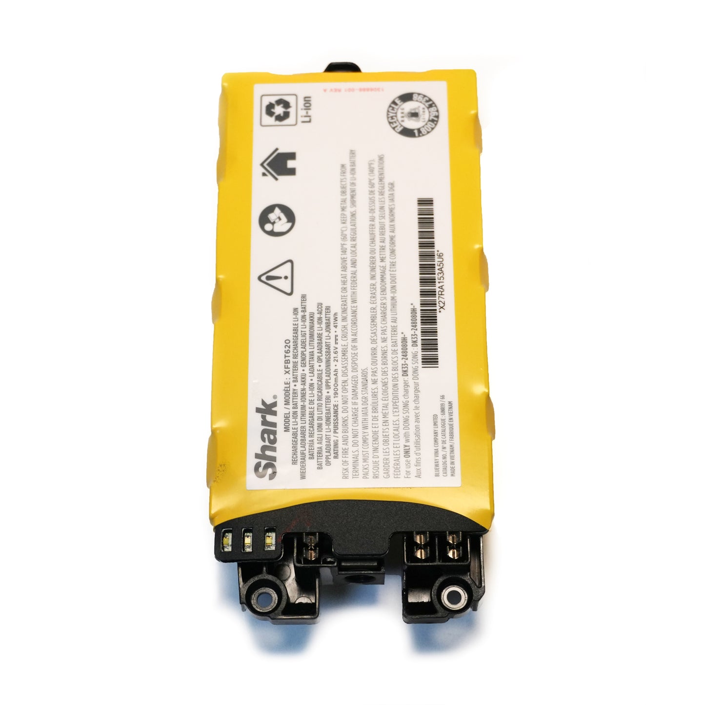 OEM Shark XFBT620 Battery for IX141, IX142, IZ142, IZ242, WZ240 Vacuums | Genuine Replacement