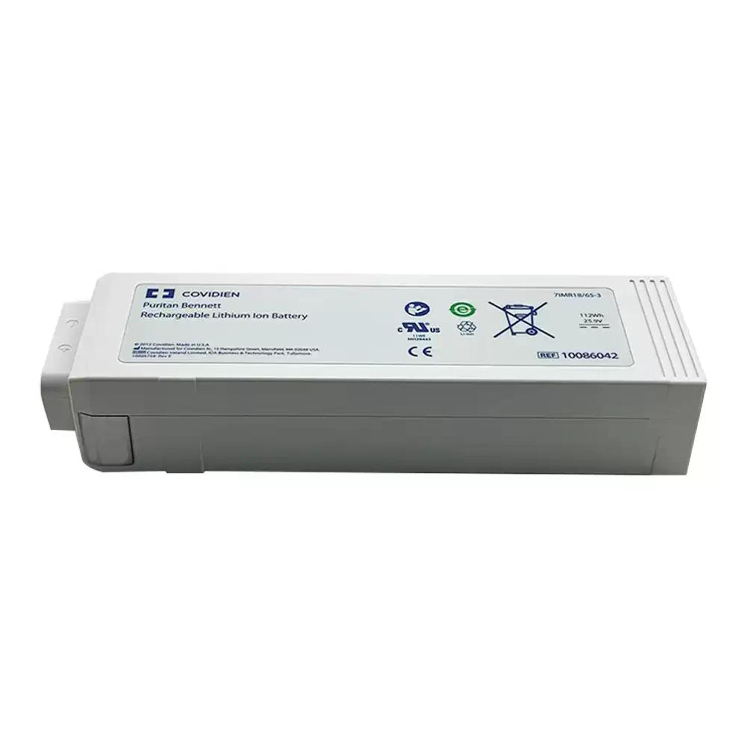 Genuine COVIDIEN 7IMR18/65-3 10086042 Battery Replacement for Puritan Bennett Ventilator System