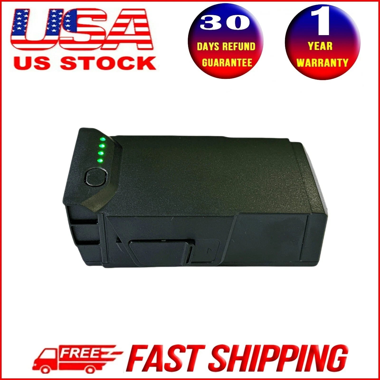 Drone Intelligent Flight Battery, Intelligent Flight Battery for MAVIC Air 1 Drone Replacement Rechargeable 2375mAh 46 Mins Maximum Flight Time