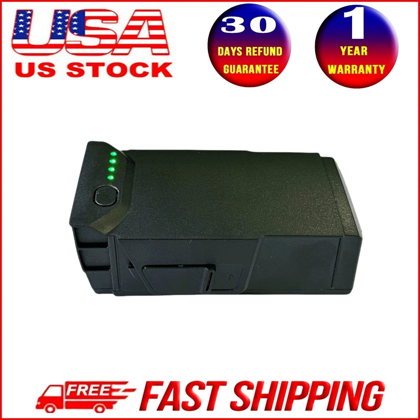 Drone Intelligent Flight Battery, Intelligent Flight Battery for MAVIC Air 1 Drone Replacement Rechargeable 2375mAh 46 Mins Maximum Flight Time