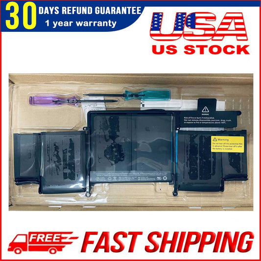 Genuine A1502 MacBook pro Battery Replacement A1493 A1582 Battery for MacBook Pro 13 Inch Retina A1502 (Mid 2014 Early 2015 Late 2013) MacBook Laptop Battery A1493 A1582 [6330mAh 11.34V 71.8Wh]