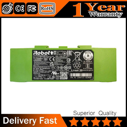 Genuine ABL-F Battery for iRobot Roomba i7 i7+ 7158 7150 7550 7558 i3 i3+ 3150 i4 i4+ 4150 i8 and e5 e6 e5150 e6198 Replacement Battery for Roomba i and e Series (not for iRobot Roomba Combo Series)