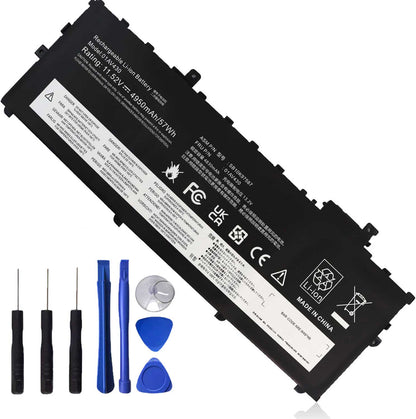 01AV430 SB10K97587 Laptop Battery for Lenovo ThinkPad X1 Carbon 5th Gen 2017 6th Gen 2018 Series 01AV429 01AV431 01AV494 SB10K97586 SB10K97588 11.58V 57Wh 4950mAh