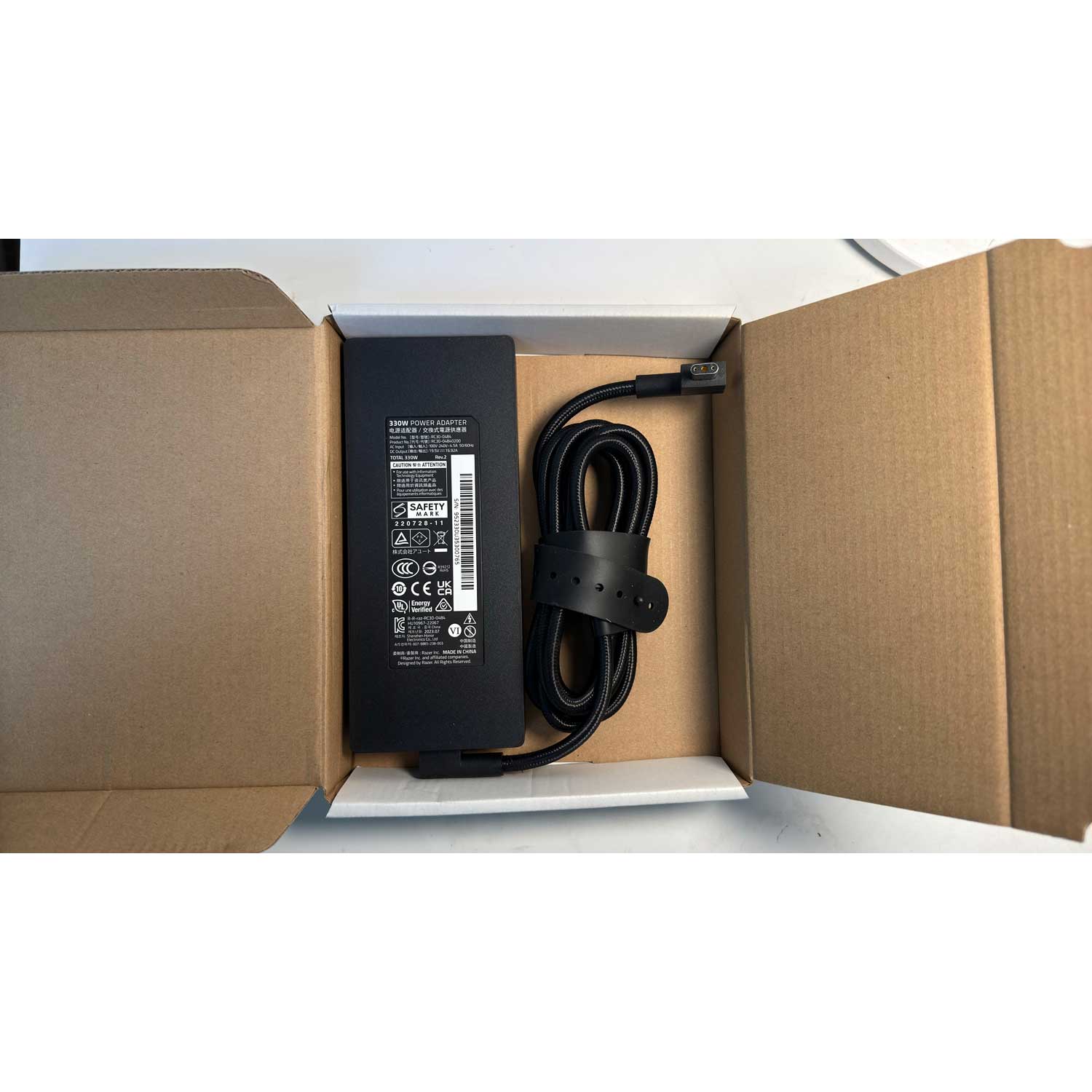 New Genuine RC30-0484 330W Adapter for Razer Blade 18 i9-13950HX | 19.5V 16.92A