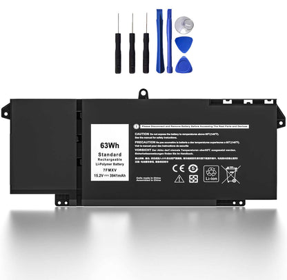 Dell OEM Original Latitude 5320 7320 7420 7520 63Wh 4-cell Laptop Battery