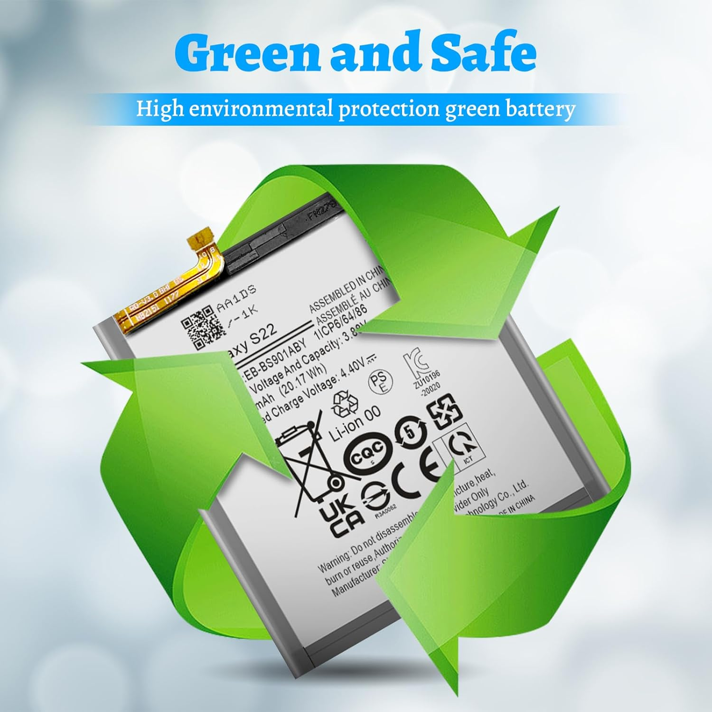 Genuine New Replacement Battery EB-BS908ABY EB-BS906ABY EB-BS901ABY For Samsung Galaxy S22 Ultra 5G S22 Plus 5G S22+ S22 5G Batteria