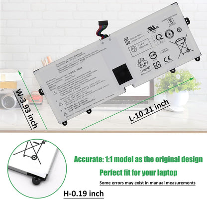 LBV7227E Laptop Battery Replacement for LG Gram 15 2020 15Z90N 16 2021 16ZD90P 16Z90P 16Z90PC 16Z90PG 16T90P 2-in-1 17 2020 17Z90N 17 2021 17Z90P Series Notebook 7.74V 80Wh 10336mAh