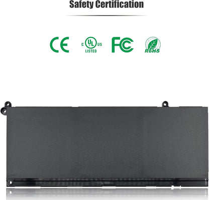 41Wh G91J0 Laptop Battery Compatible with Dell Latitude 3320 3420 3520 Vostro 3510 3511 3515 5310 5410 5415 5510 5515 Inspiron 5418 5518 7415 2-in-1 0MGCM5 0FH3K2 V6W33 [11.25V 3467mAh 3-Cell]