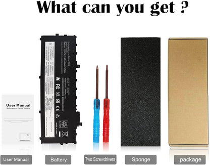 01AV430 SB10K97587 Laptop Battery for Lenovo ThinkPad X1 Carbon 5th Gen 2017 6th Gen 2018 Series 01AV429 01AV431 01AV494 SB10K97586 SB10K97588 11.58V 57Wh 4950mAh