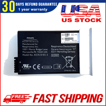 Genuine  1082662 Replacement Battery for Philips Respironics SimplyGo Portable Oxygen Machine