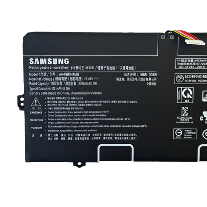 Genuine AA-PBMN4MR Laptop Battery for Samsung Galaxy Book Pro 360 NP930XDB NP935XDB NP930XED NP930QDB NP930QED NP950QED NP934QED-KA1DE NT930QED-K71A NP940XFG NP930XDB-KD1US NP935XDB-KC2DE Series 15.44V 62.1Wh