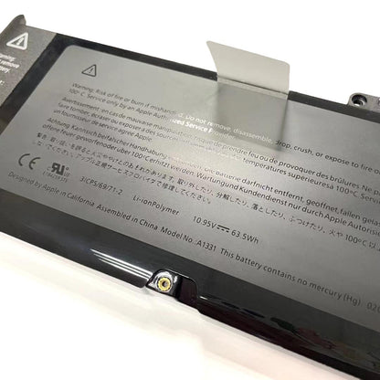 Genuine A1331 13" A1342 (Late 2009 Mid 2010) Laptop Battery for Apple MacBook Unibody fits 661-5391 020-6582-A MC233LL/A MC207LL/A MC516LL/A