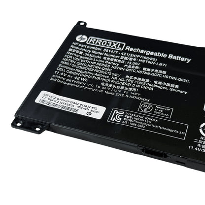 Genuine  RR03XL Laptop Battery for HP Probook 440 G4 440 G5 450 G4 450 G5 470 G4 470 G5 430 G4 430 G5 455 G4 455 G5 Mobile Thin Client MT20 MT21 serie 11.4V 3930mAh 48Wh